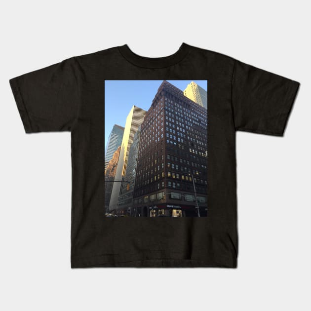 Garment District, Manhattan, New York City Kids T-Shirt by eleonoraingrid